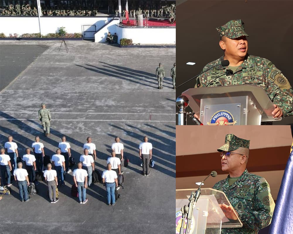 240 Candidate Soldiers of the PMC Take Oath
